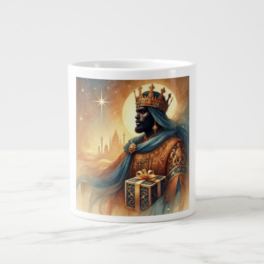 Beautiful Three Kings Portrait Mug ジャンボコーヒーマグカップ (正面)