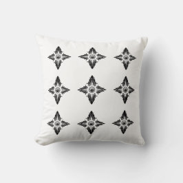 Beautiful Tibetan Art Square Pillow | Customizable クッション