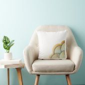 Beautiful Tibetan-Inspired Square Pillow | Boho Ze クッション (椅子)