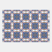 Beautiful Tile Designs ラッピングペーパーシート (正面)
