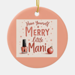  Beautiful tree bauble for any manicure Lover セラミックオーナメント