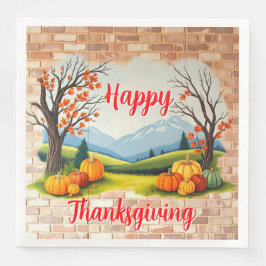 Beautiful Trendy Happy Thanksgiving Fall