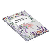 Beautiful tulips flower notebook ノートブック (右側)