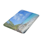 Beautiful Turquoise Tropical Beach バスマット (アングル)