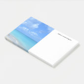 Beautiful Turquoise Tropical Beach  ポストイット (アングル)