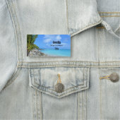 Beautiful Turquoise Tropical Beach 名札 (インサイチュ)