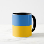 Beautiful Ukraine Flag Mug マグカップ (正面右)