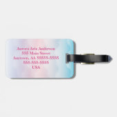 Beautiful unicorn Luggage Tag ラゲッジタグ (裏面横)