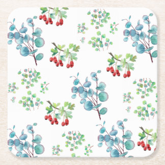 Beautiful unique 4th of July Paper Coasters スクエアペーパーコースター