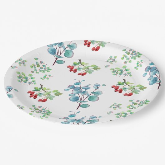 Beautiful unique 4th of July paper plate ペーパープレート (アングル)