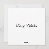 Beautiful Valentine's Day card シーズンカード (裏面)