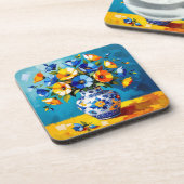 Beautiful Vase of Flowers  コースター (左側)