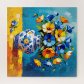 Beautiful Vase of Flowers  ジグソーパズル (横)