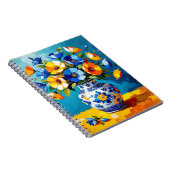 Beautiful Vase of Flowers  ノートブック (右側)