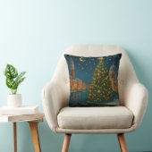 beautiful venice christmas クッション (椅子)