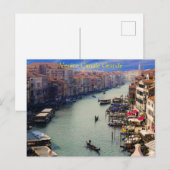 Beautiful Venice - Grande Canale Italy ポストカード (正面/裏面)