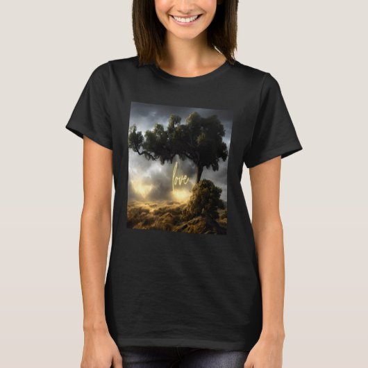 Beautiful Vibrant Tree Nature s Beauty  4 Tシャツ (正面)