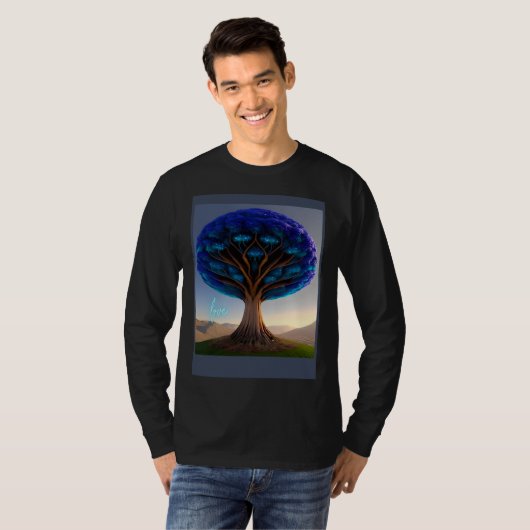 Beautiful Vibrant Tree Nature s Beauty  5 Tシャツ (正面フル)