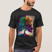 Beautiful Vibrant Tree Nature s Beauty  7 Tシャツ (正面)