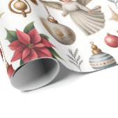 Beautiful Victorian Christmas Ornaments ラッピングペーパー (ロールコーナー)