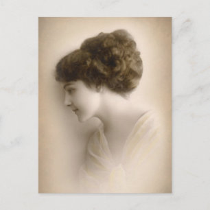 Beautiful Victorian Lady Portrait ポストカード