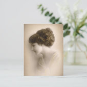 Beautiful Victorian Lady Portrait ポストカード (スタンド正面)