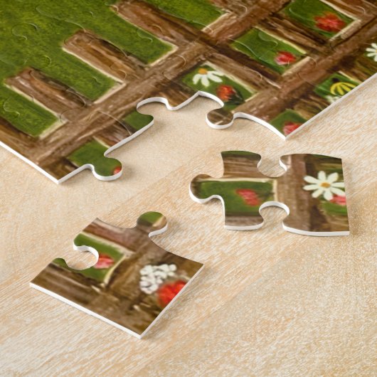 Beautiful View Large Jigsaw Puzzle ジグソーパズル (側面)