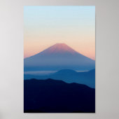 Beautiful view Mt. Fuji, Japan, Sunrise ポスター (正面)