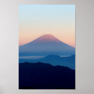 Beautiful view Mt. Fuji, Japan, Sunrise ポスター