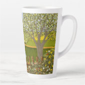 Beautiful View Retirement カフェラテマグ (右)