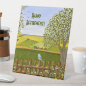 Beautiful View Retirement 台座サイン (インサイチュ)