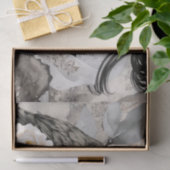 Beautiful Vintage Asian & Black Raven 薄葉紙 (ギフト)