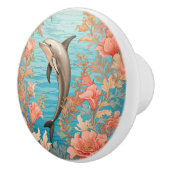 Beautiful Vintage Dolphin  セラミックノブ (右)