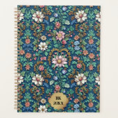 Beautiful Vintage Floral プランナー手帳 (正面)