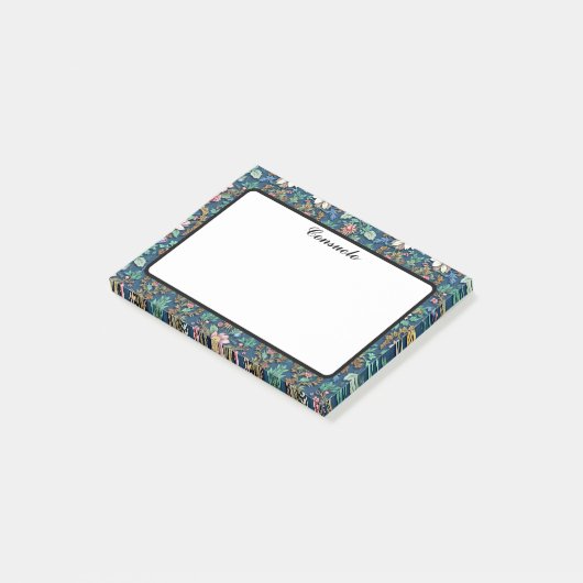 Beautiful Vintage Floral ポストイット (アングル)