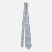 Beautiful vintage floral landscape pattern ネクタイ (裏面)