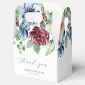 Beautiful Waterカラーフローラ結婚ズ フェイバーボックス (オープン)