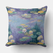 Beautiful Water Lilies Monet Art クッション (正面)