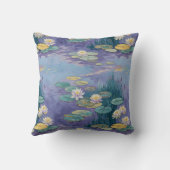 Beautiful Water Lilies Monet Art クッション (裏面)