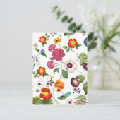 Beautiful Watercolor Botanical ポストカード (スタンド正面)