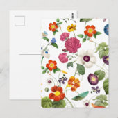 Beautiful Watercolor Botanical ポストカード (正面/裏面)