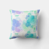 Beautiful Watercolor Effect Wrapping Paper クッション (裏面)