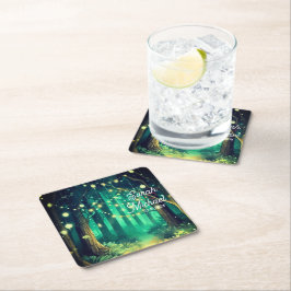 Beautiful Wedding スクエアペーパーコースター