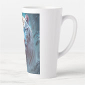 Beautiful White tiger カフェラテマグ (右)