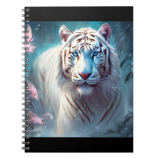 Beautiful White tiger ノートブック