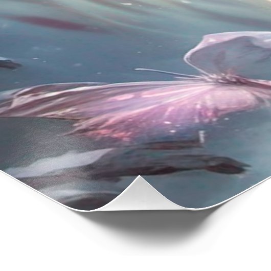 Beautiful White tiger ポスター (コーナー)