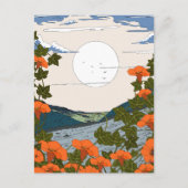 Beautiful Wildflower Meadow Landscape ポストカード (正面)