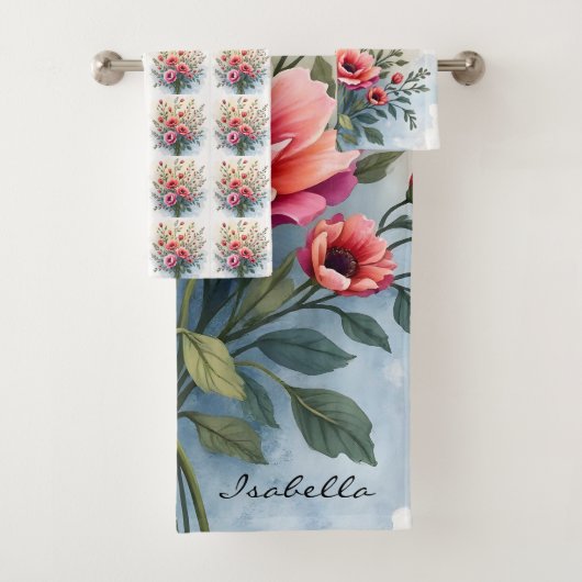 Beautiful Wildflowers Popular Luxury Collection バスタオルセット (インサイチュ)