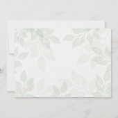 Beautiful Will Be My Godmother Photo 招待状 (裏面)