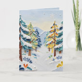 Beautiful Winder Scene | Enchanted Forest カード (正面)